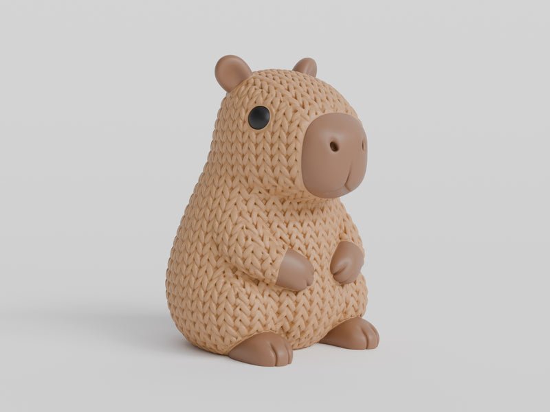 Knitted Capybara - image 4