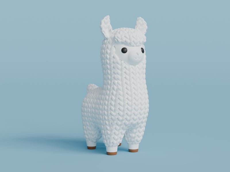 Knitted Llama - image 4