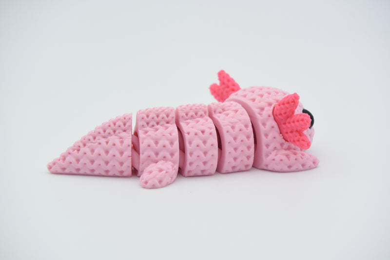 Knitted Articulated Axolotl - image 3