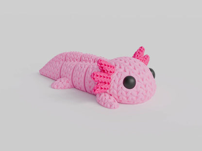 Knitted Articulated Axolotl - image 5
