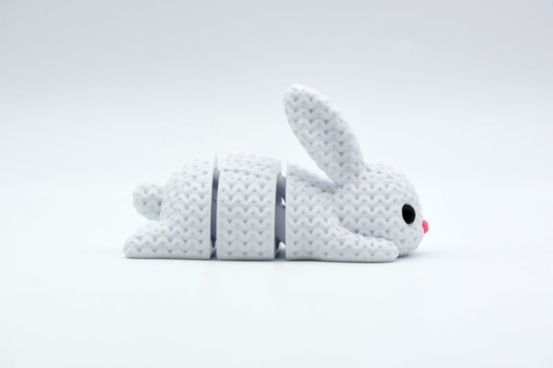 Knitted Articulated Bunny Rabbit - image 3