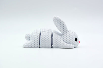 Knitted Articulated Bunny Rabbit - image 3