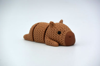 Knitted Articulated Capybara - image 3