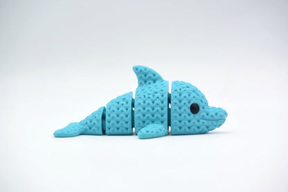 Knitted Articulated Dolphin - image 2
