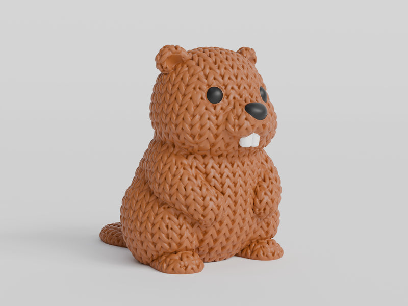 Knitted Beaver - image 4
