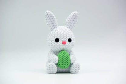 Knitted Bunny With Easter Egg - image 3