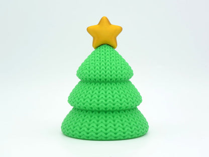Knitted Christmas Tree - 3D printed home decor