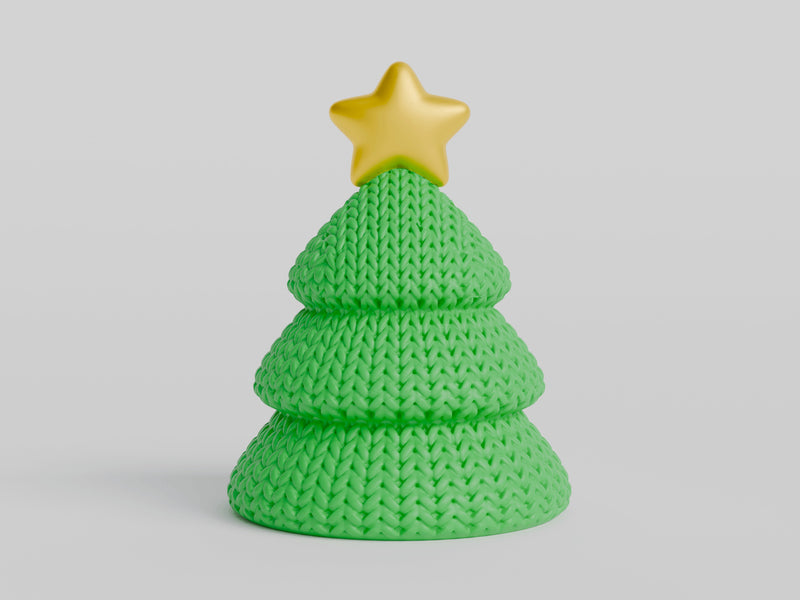 Knitted Christmas Tree - image 4