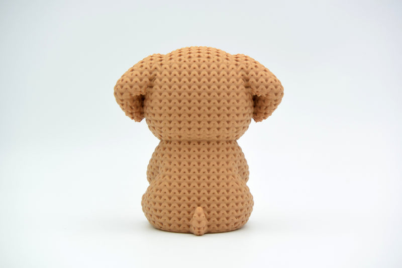 Knitted Dog With Heart - Valentine's Day - image 3
