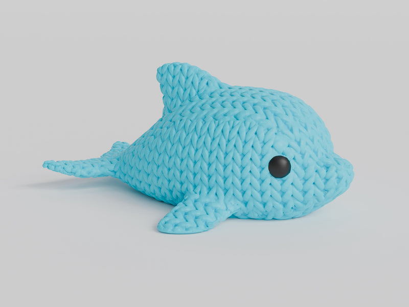 Knitted Dolphin - image 4