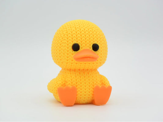 Knitted Duck - 3D printed home decor