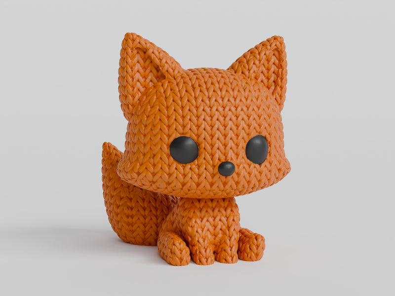 Knitted Fox - image 4