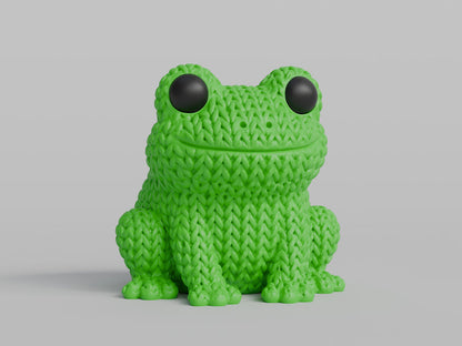Knitted Frog - image 4