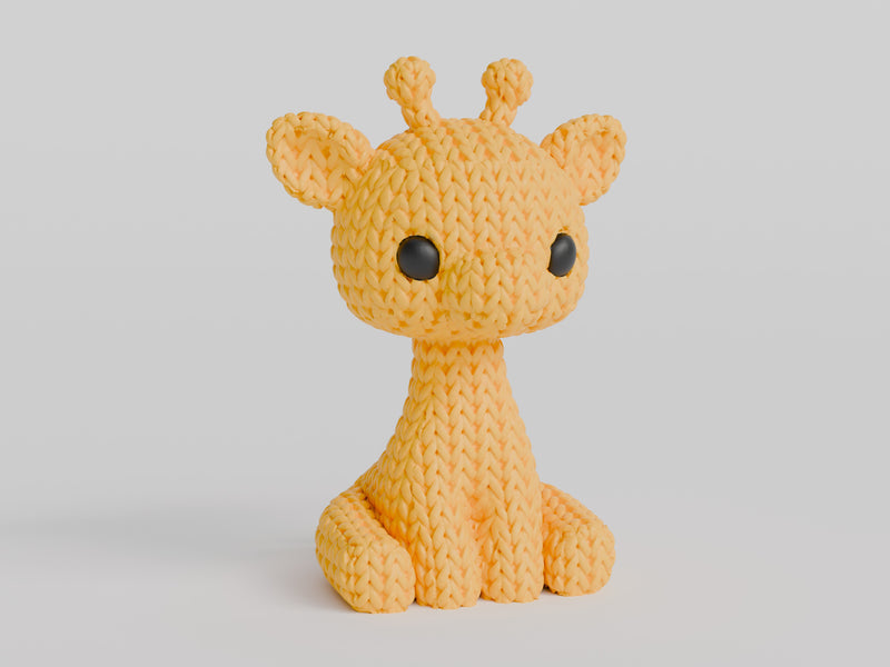 Knitted Giraffe - image 4