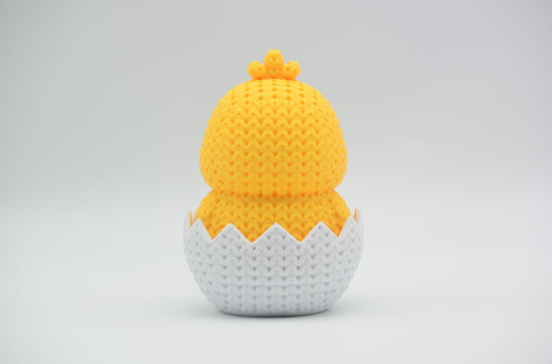 Knitted Hatching Chick - Easter - image 3