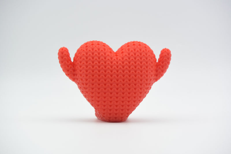 Knitted Heart Buddy - Valentine's Day - image 3