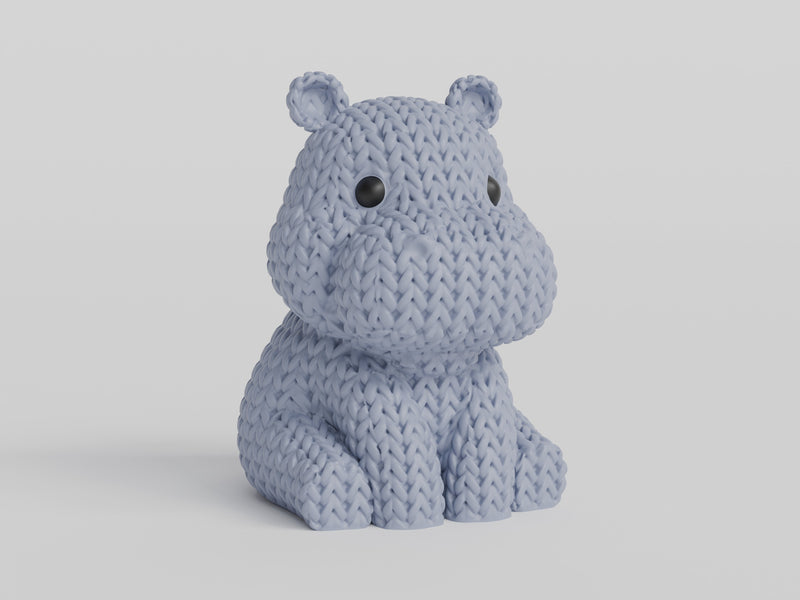 Knitted Hippo - image 4