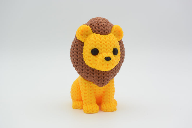 Knitted Lion - image 2
