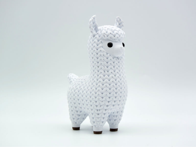 Knitted Llama - 3D printed home decor