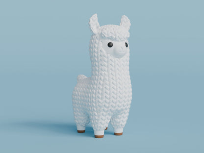 Knitted Llama - image 4