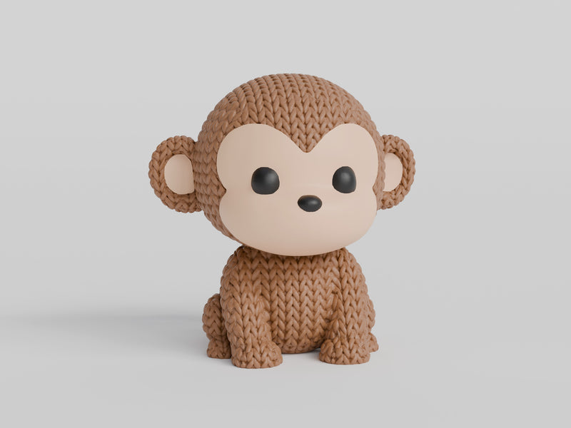 Knitted Monkey - image 4