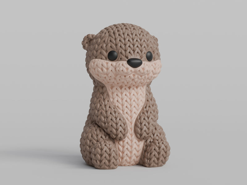 Knitted Otter - image 4