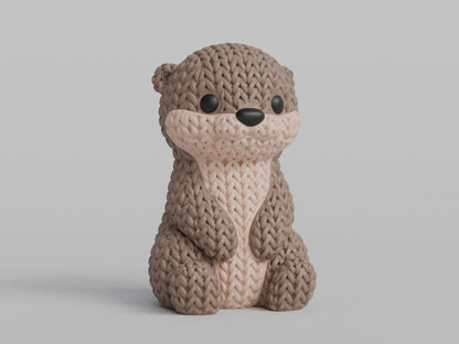Knitted Otter - image 4