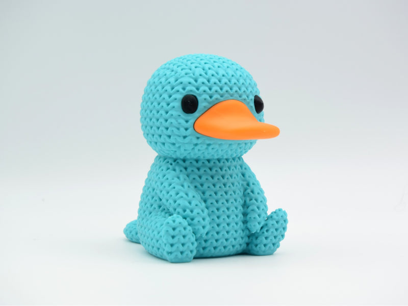 Knitted Platypus - 3D printed home decor