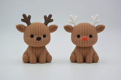 Knitted Reindeer - Christmas - image 4