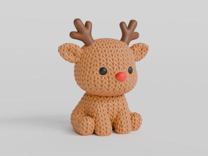 Knitted Reindeer - Christmas - image 6