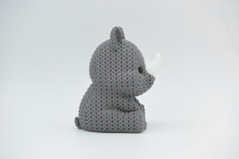 Knitted Rhino - image 2