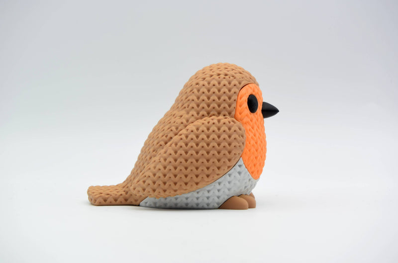 Knitted Robin Bird - image 2