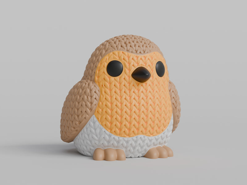 Knitted Robin Bird - image 4