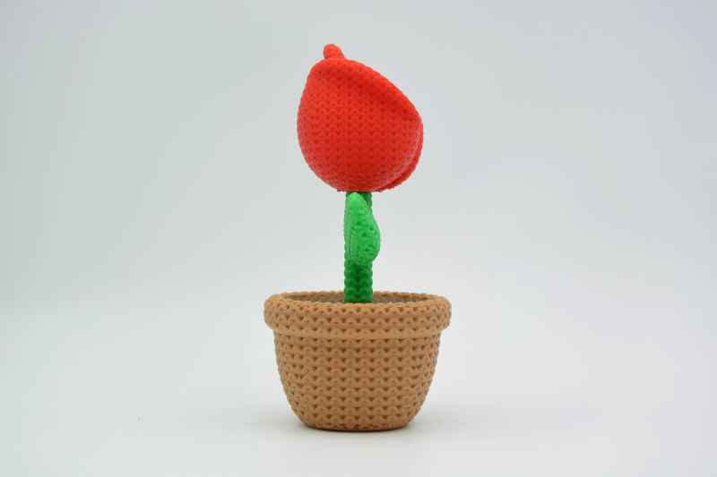 Knitted Rose - Valentine's Day - image 3