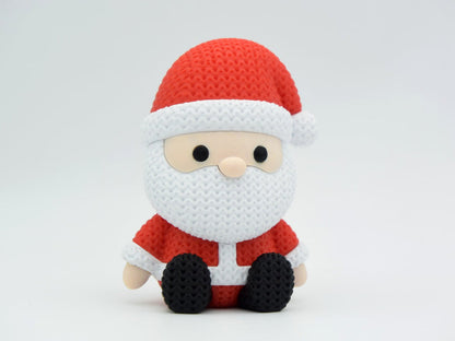 Knitted Santa Claus - Christmas - 3D printed home decor