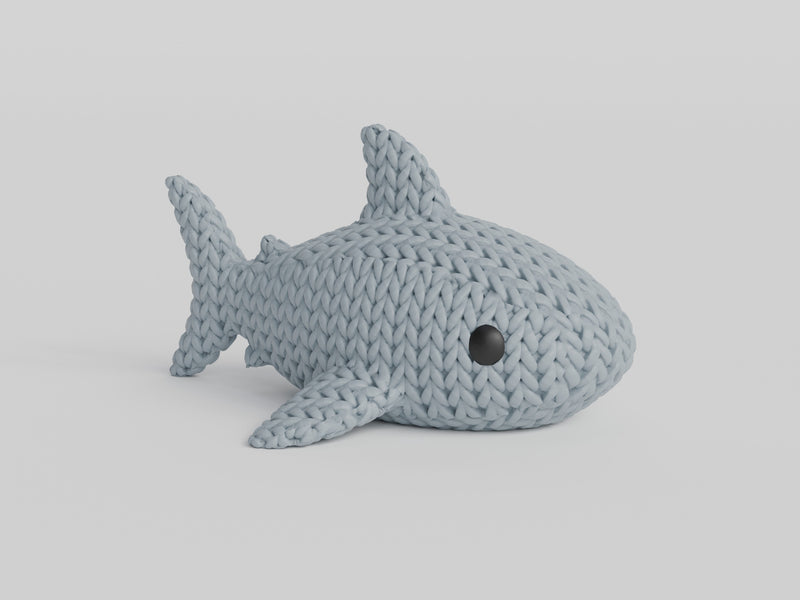 Knitted Shark - image 3