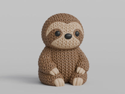 Knitted Sloth - image 4