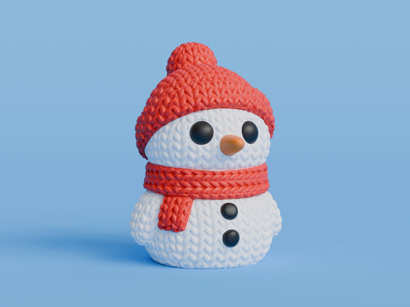 Knitted Snowman - Christmas - image 4