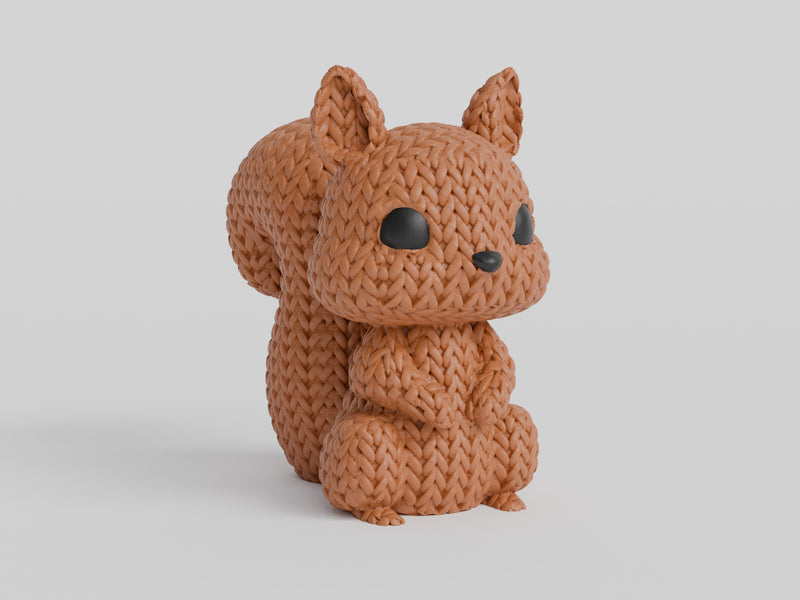Knitted Squirrel - image 4