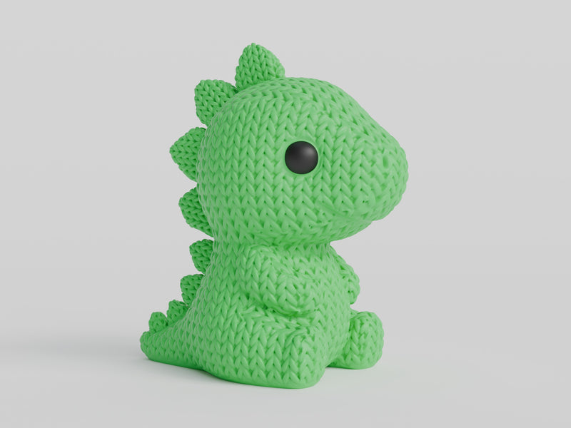 Knitted Stegosaurus Dinosaur - image 4