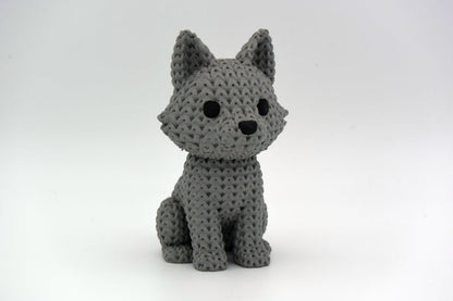 Knitted Wolf - image 2
